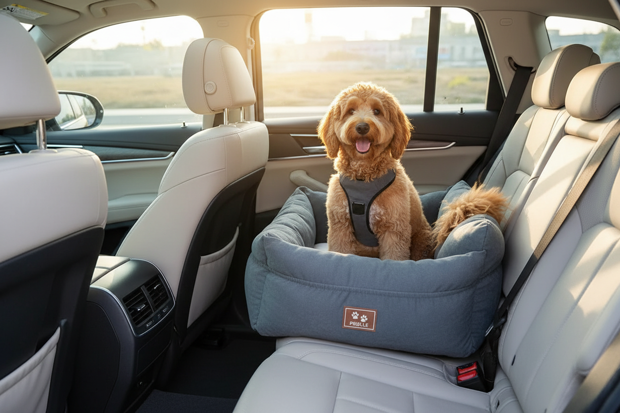 Petstorra Co Pet Car Seat in Vehicle