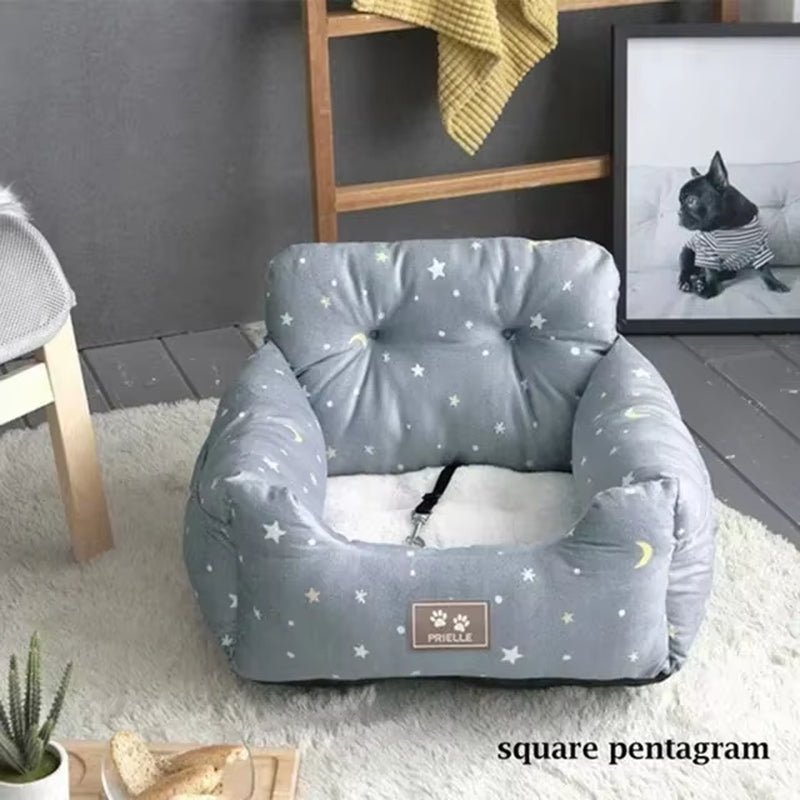 Transform Your Car Rides with the SecureNest™ Car Bed - Ultimate Comfort & Safety for Your Furry Friend - Petstorra Co