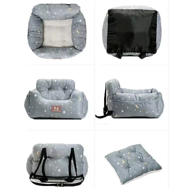 Transform Your Car Rides with the SecureNest™ Car Bed - Ultimate Comfort & Safety for Your Furry Friend - Petstorra Co
